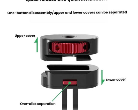 Action Camera 1/4 Metal Adapter Quick Release Mount, TFSM151 2 Pages 2 In 1, TFSM152 2 Pages 3 In 1, TFSM153 3 Pages 2 In 1, TFSM154 3 Pages 3 In 1