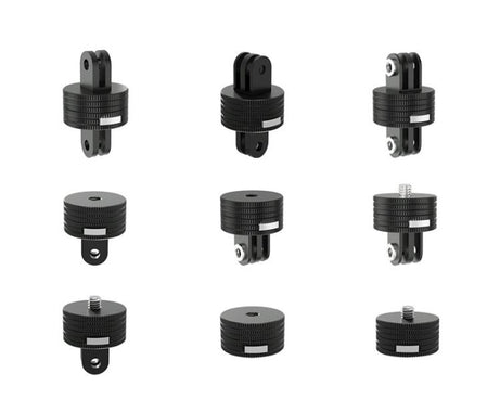 Action Camera Quick Release Adapter Tripod Accessories, TFSM100 1/4 Male To Female, TFSM101 1/4 Female To Female, TFSM102 1/4 Male To 2-page Card Slot, TFSM103 1/4 Female To 2-page Card Slot, TFSM104 1/4 Male To 3-page Card Slot                        ...