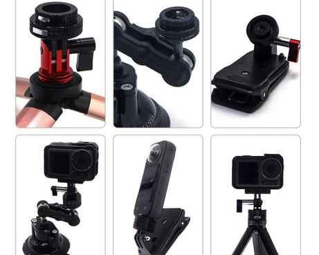 Action Camera Quick Release Adapter Tripod Accessories, TFSM100 1/4 Male To Female, TFSM101 1/4 Female To Female, TFSM102 1/4 Male To 2-page Card Slot, TFSM103 1/4 Female To 2-page Card Slot, TFSM104 1/4 Male To 3-page Card Slot                        ...