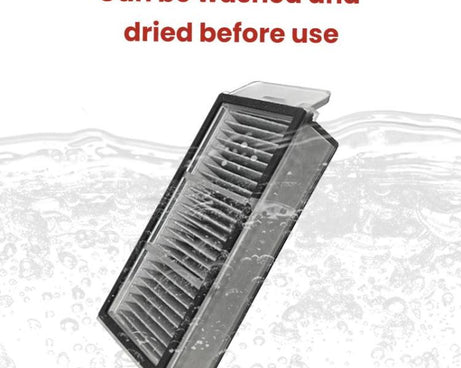 For Dreame X40 Enhanced Edition Robot Vacuum Replacement Parts, 1pair Roller Brush, Mop Pad, Filter, Water Tank Version Dust Bag, Ultra-thin Dust Bag, 2pcs /Pack Side Brush