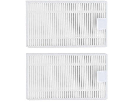 For Conga 4090/5090 Robot Vacuum Replacement Parts, 2pairs Side Brush, Main Brush, Plush Brush, 2pcs Filter, 2pcs Mop Pad