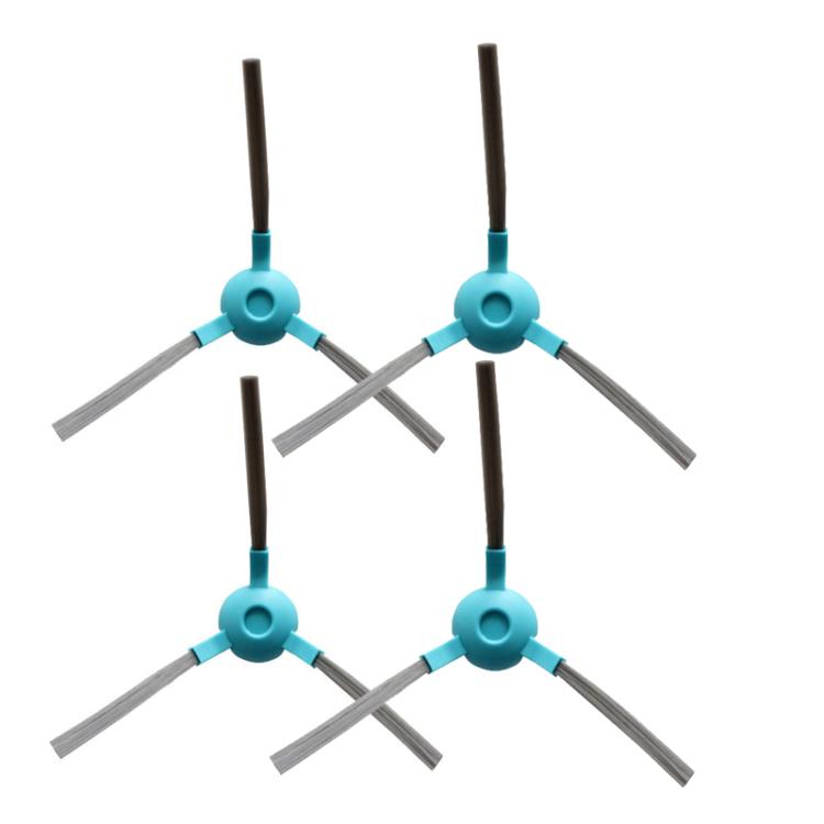 For Conga 1290/1390 Robot Vacuum Replacement Parts, Main Brush, 2pairs Side Brush, 2pcs Filter, 2pcs Mop Pad