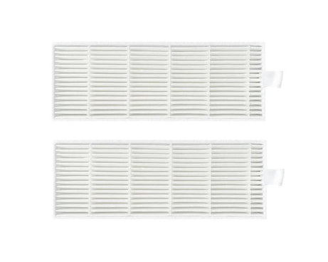 For Conga 1290/1390 Robot Vacuum Replacement Parts, Main Brush, 2pairs Side Brush, 2pcs Filter, 2pcs Mop Pad