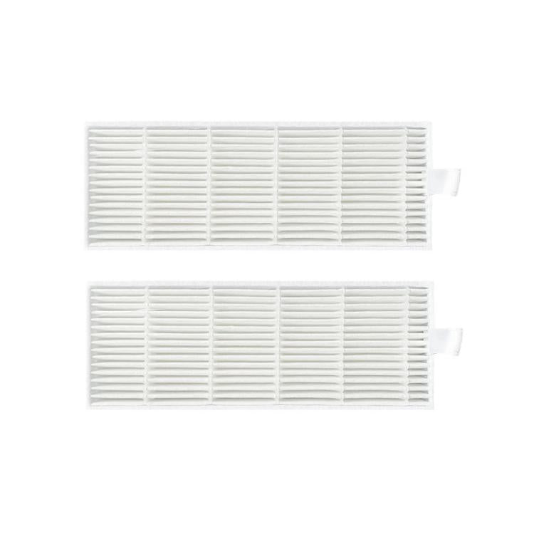 For Conga 1290/1390 Robot Vacuum Replacement Parts, Main Brush, 2pairs Side Brush, 2pcs Filter, 2pcs Mop Pad