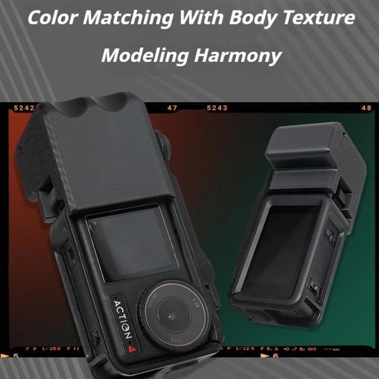 Street Vlogging Handle For DJI Osmo Action 5 Pro / Action 4 / Action 3 Magnetic Grip