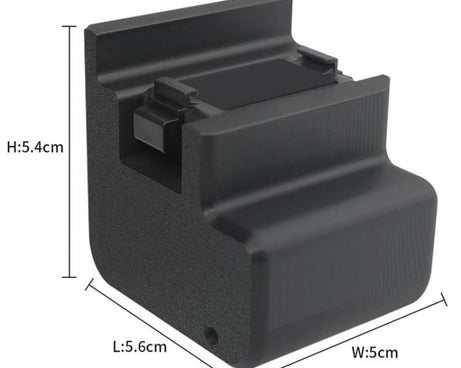 Street Vlogging Handle For DJI Osmo Action 5 Pro / Action 4 / Action 3 Magnetic Grip