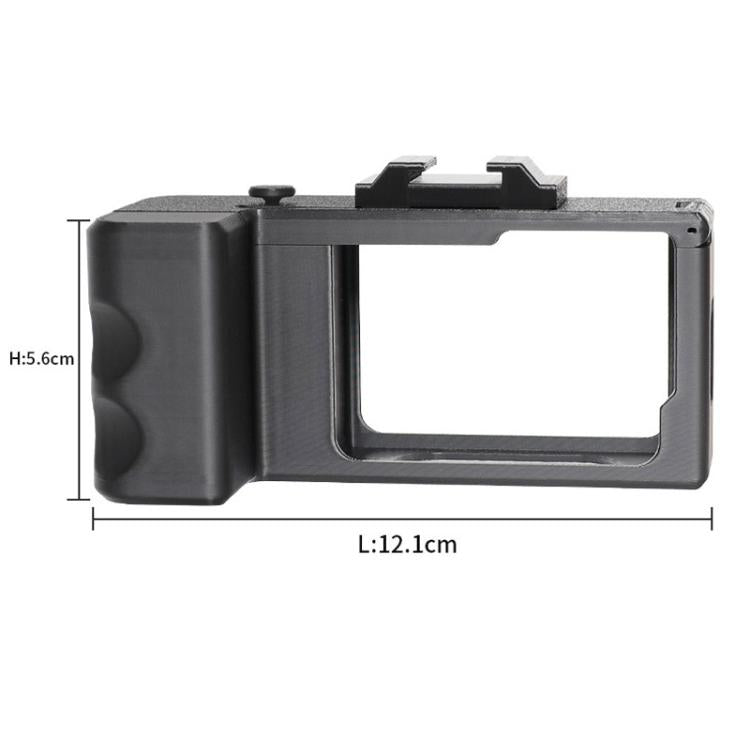 Street Vlogging Handle For GoPro HERO13 Black / 12 Black / 11 Black / 10 Black / 9 Black, For GoPro HERO