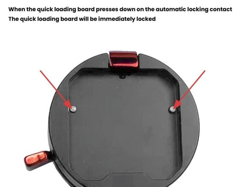 FlexiFilm TG-Q2S Aluminum Alloy Arca Quick Release Plate Gimbal Slide Rail Quick Release Parts