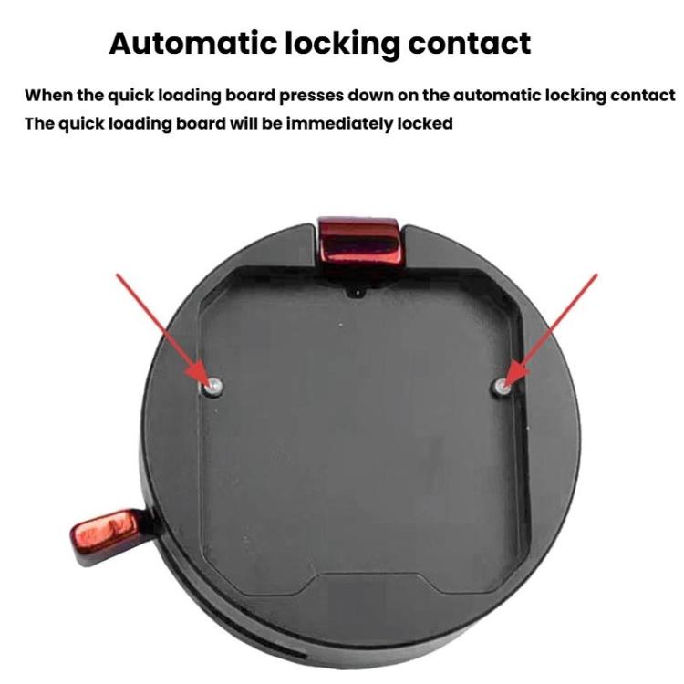 FlexiFilm TG-Q2S Aluminum Alloy Arca Quick Release Plate Gimbal Slide Rail Quick Release Parts