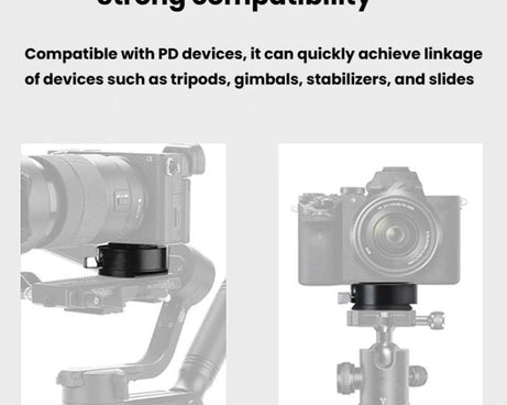 FlexiFilm TG-Q2S Aluminum Alloy Arca Quick Release Plate Gimbal Slide Rail Quick Release Parts