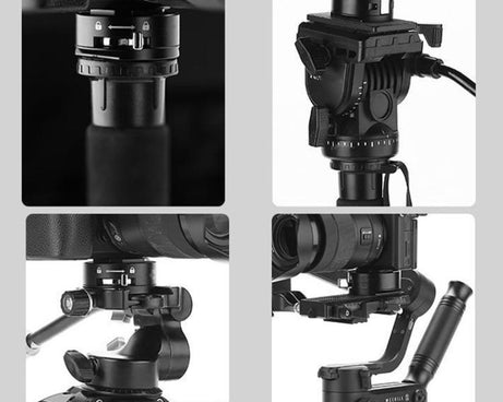FlexiFilm TG-Q2S Aluminum Alloy Arca Quick Release Plate Gimbal Slide Rail Quick Release Parts