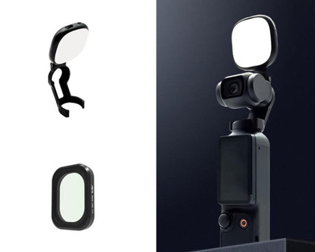 For DJI Osmo Pocket 3 JSR Fixed Frame Head Fill Light