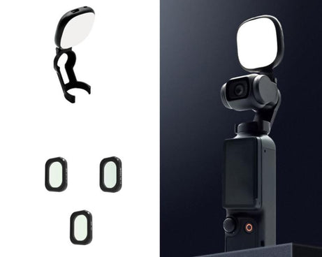 For DJI Osmo Pocket 3 JSR Fixed Frame Head Fill Light