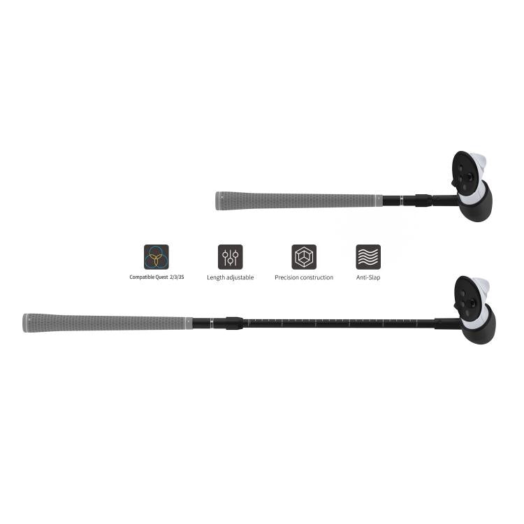 For Meta Quest 3S / 3 / 2 DOBE TY-3881 Handle Golf Club Universal Sports Club Grip, TY-3881