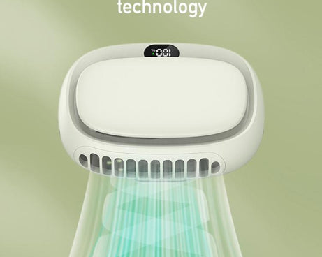 USB Outdoor High-power Bladeless Waist-hanging Portable Fan