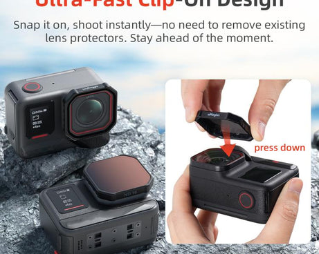 For Insta360 Ace Pro / Ace Pro 2 aMagisn AC28 Filter, UV, CPL, ND8+ND6+ND32+ND64, CPL+ND8+ND16+ND32