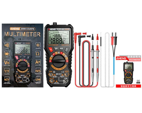 ANENG Intelligent Double Tube Anti-Burn Capacitor Multimeter, SZ12