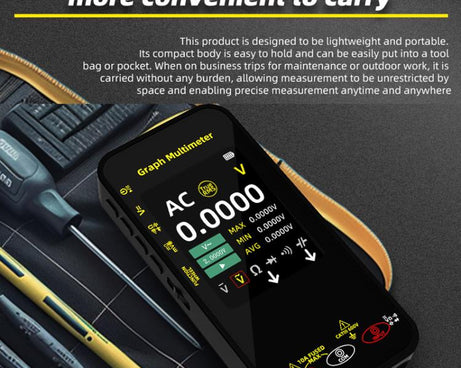 High-Precision Digital Graphic Recording Multimeter Color Screen 20000-Character Multimeter, S500