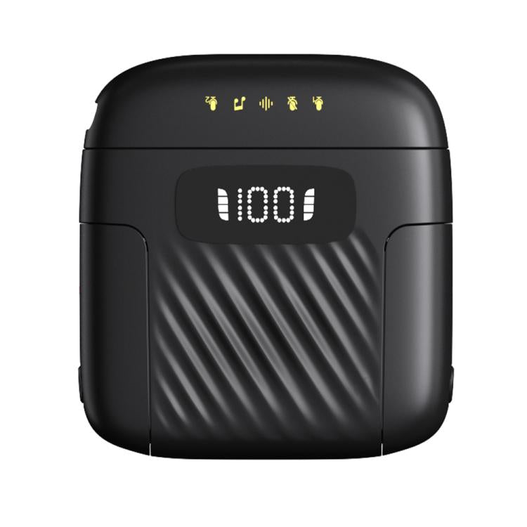 One To Two Mini Wireless Collar-clip Noise-cancelling Microphone With Charging Case