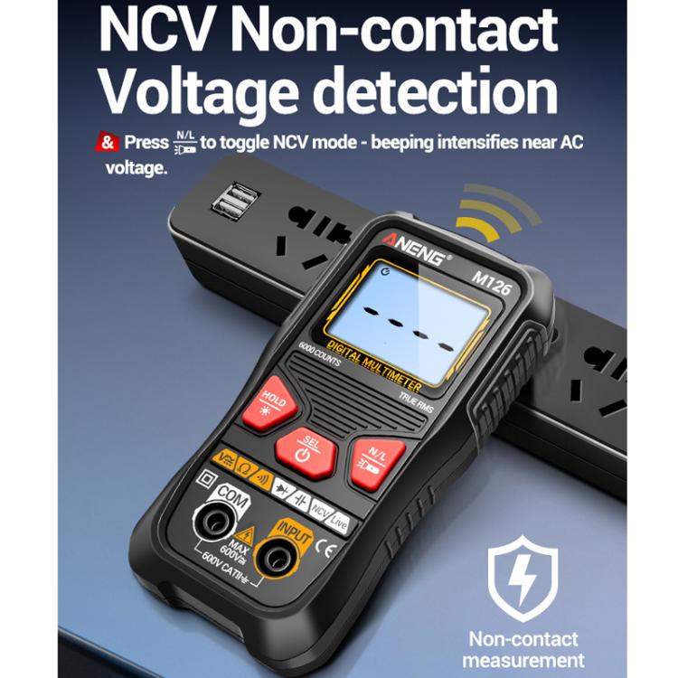 ANENG Anti-burn Electrical Digital Display Fully Automatic Digital Multimeter, M126
