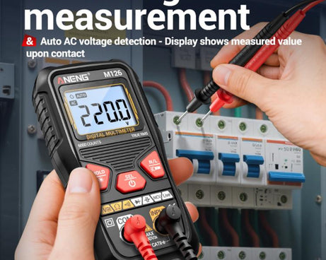 ANENG Anti-burn Electrical Digital Display Fully Automatic Digital Multimeter, M126