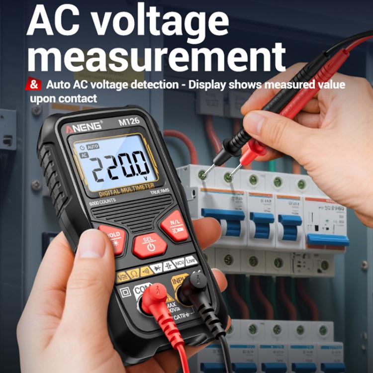 ANENG Anti-burn Electrical Digital Display Fully Automatic Digital Multimeter, M126