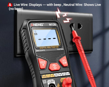 ANENG Anti-burn Electrical Digital Display Fully Automatic Digital Multimeter, M126