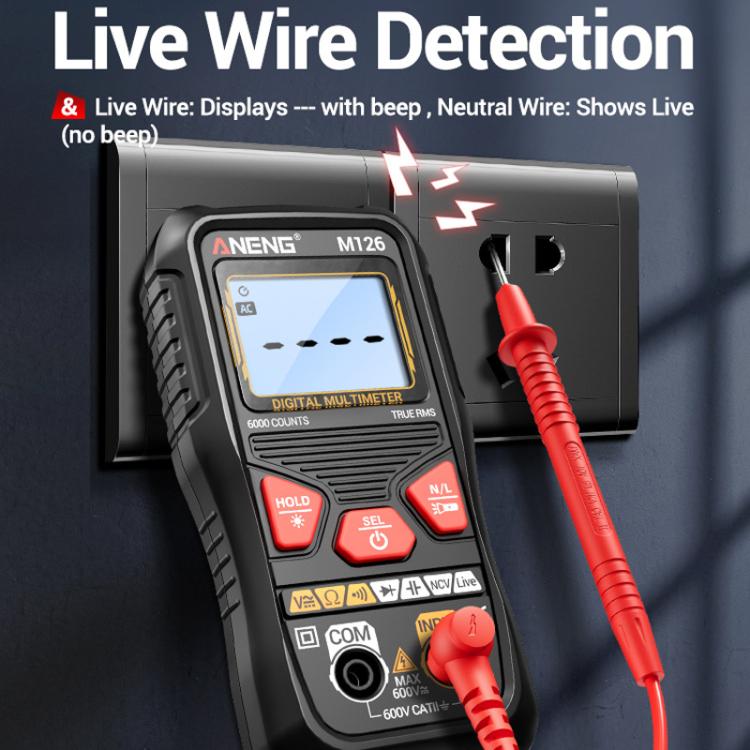 ANENG Anti-burn Electrical Digital Display Fully Automatic Digital Multimeter, M126