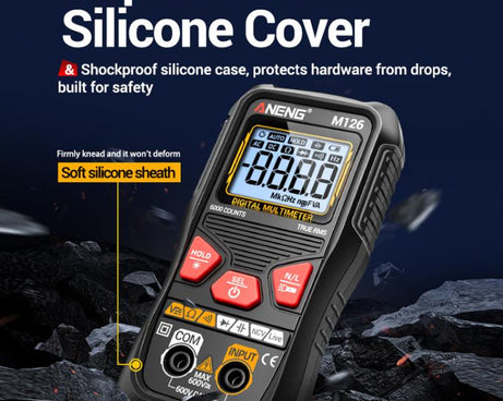 ANENG Anti-burn Electrical Digital Display Fully Automatic Digital Multimeter, M126