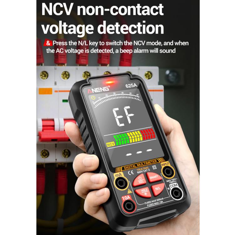 ANENG Intelligent Digital Maintenance Electrician Charging Multimeter, 625A