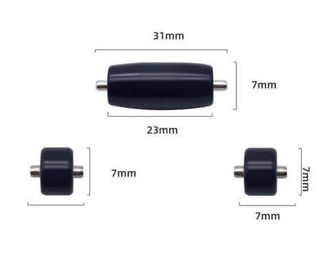 Rollers Shaft Wheels Kit For Dyson V15/V11/V10/V8/V7/G5/V6/DC58 Direct-Drive Head Soft Roller Brush