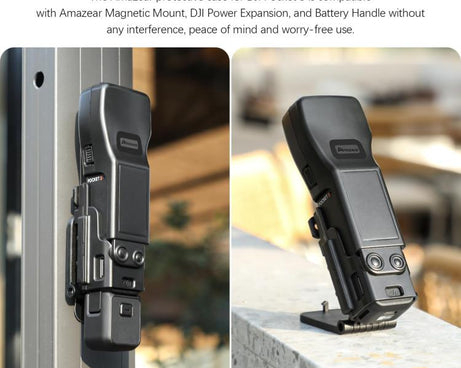 For DJI Osmo Pocket 3 Amazear Protective Case All-in-One Anti-Scratch Cover with Built-in Filter Slot
