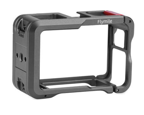 For DJI Action 5 Pro/Action 4/Action 3 Flymile Aluminum Alloy Camera Cage Protective Metal Frame