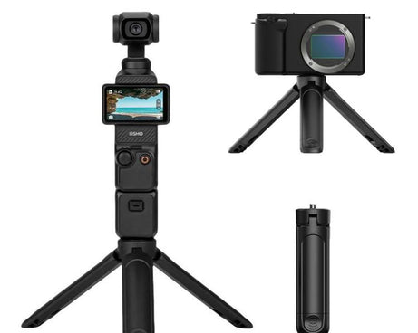 Flymile Extendable Mini Tripod With 1/4-Inch Screw For Action Cameras