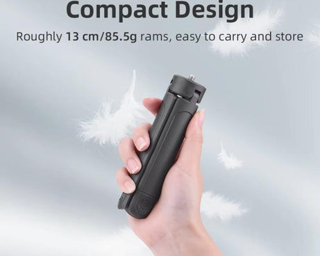 Flymile Extendable Mini Tripod With 1/4-Inch Screw For Action Cameras