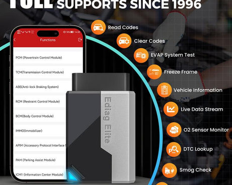 KINGBOLEN Ediag Elite Car Fault OBD2 Multilingual Detector, KBLJ05