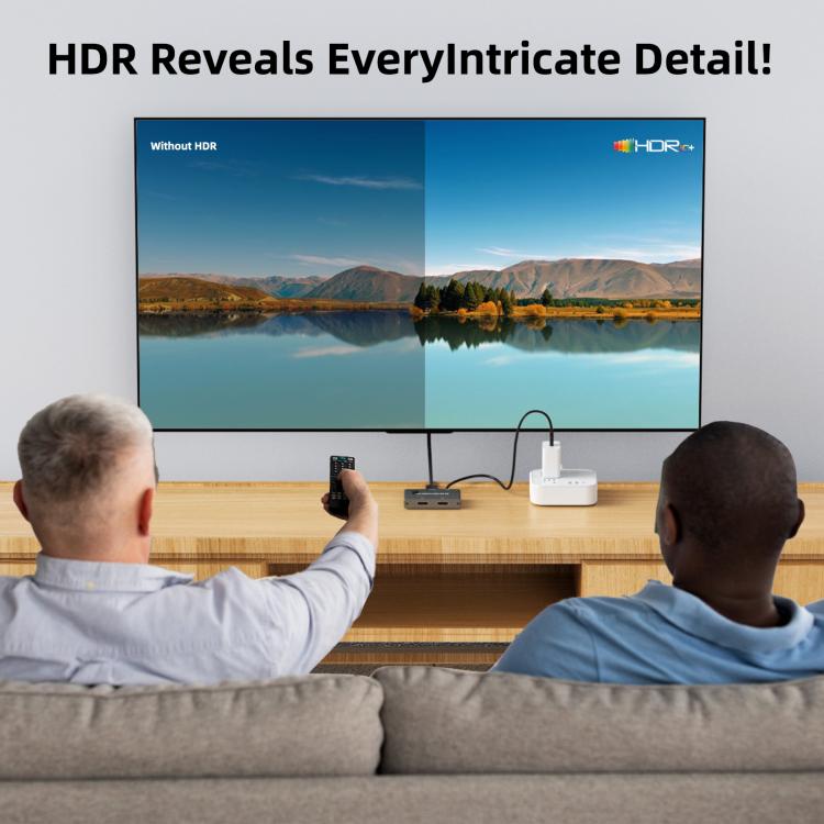 DisplayPort Switch 8K 30Hz HD Splitter For Computer Screen, DP201 2 In 1 Out, DP301 3 In 1 Out