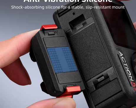 For DJI Osmo Action 5 Pro/Action 4/Action 3 Magnetic Quick Release Adapter with Cold Shoe Mount Base