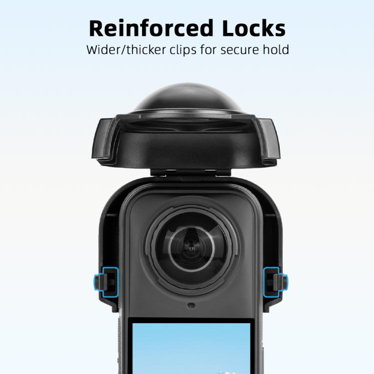 For Insta360 X5 Camera Flymile Lens Protective Cover Dustproof & Scratch-Resistant Anti-Fall Protector Cap