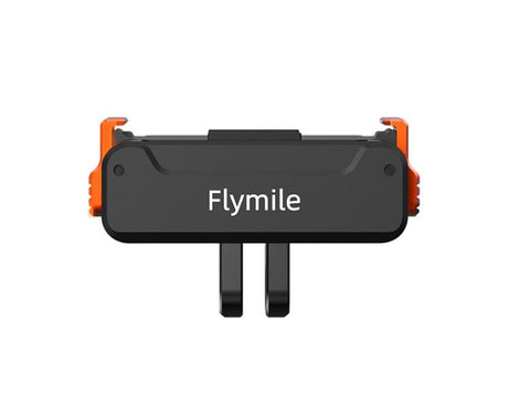 For DJI Osmo Action 5 Pro /4/3 Flymile Magnetic Quick Release Base With 1/4-inch Screw & 2-claw Interface