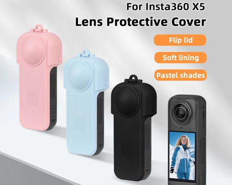For Insta360 X5 Flymile Lens & Screen Protective Cover Anti-Scratch Gimbal Guard Shield