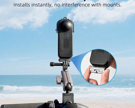 For Insta360 X5 Flymile Lens & Screen Protective Cover Anti-Scratch Gimbal Guard Shield