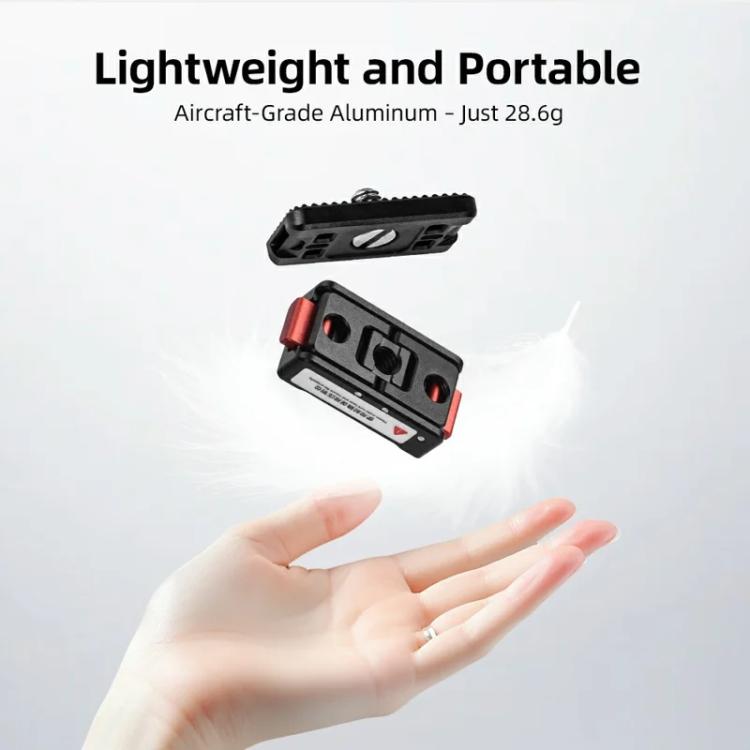 Flymile Magnetic Quick-Release Base 1/4 Inch Thread Foldable Extension Kit for Insta360 Ace Pro 2/Ace Pro/Ace/X5/X4/X3/X2, 1/4 Inch Thread Foldable Kit