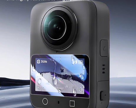 For DJI Osmo 360 Action Camera 2pcs /Pack Tempered Glass Screen Protector HD Anti-Scratch Lens Film
