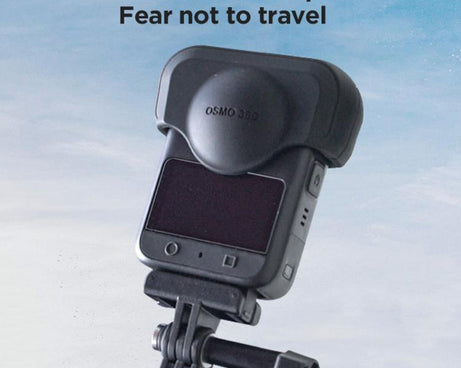 For DJI Osmo 360 Action Camera CYNOVA Silicone Lens Cap Shockproof Anti-Scratch Protective Case