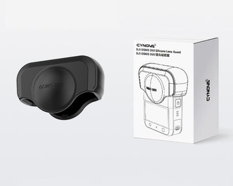 For DJI Osmo 360 Action Camera CYNOVA Silicone Lens Cap Shockproof Anti-Scratch Protective Case