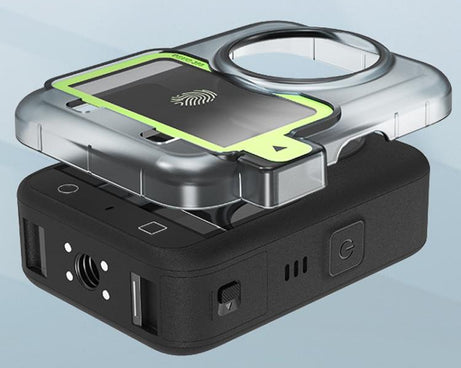 For DJI Osmo 360 CYNOVA Tempered Glass Screen Protector Kit Auto-Align Installation Frame, Screen Protector Kit