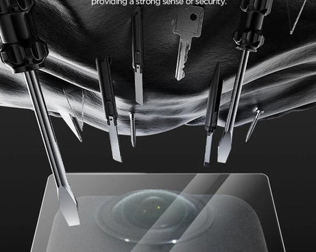 For DJI Osmo 360 CYNOVA Tempered Glass Screen Protector Kit Auto-Align Installation Frame, Screen Protector Kit