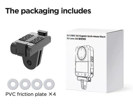 For DJI Osmo 360 CYNOVA Magnetic Quick-Release Base Adapter Camera Accessories, Magnetic  Adapter