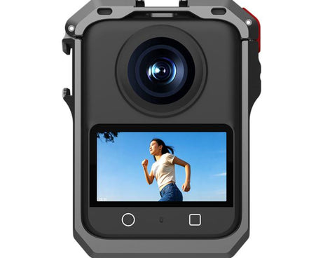 For DJI Osmo 360 Flymile Dual Cold Shoe Metal Quick-Release Cage With Lens C